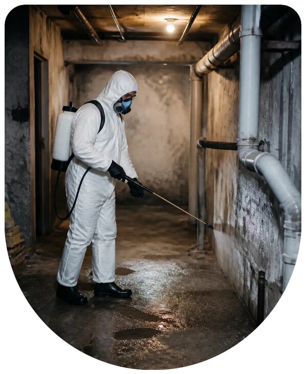 Профессиональная обработка подвала от тараканов в Печоре